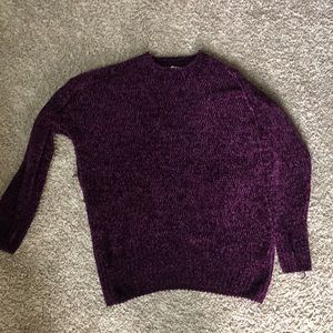 Zenana purple sweater